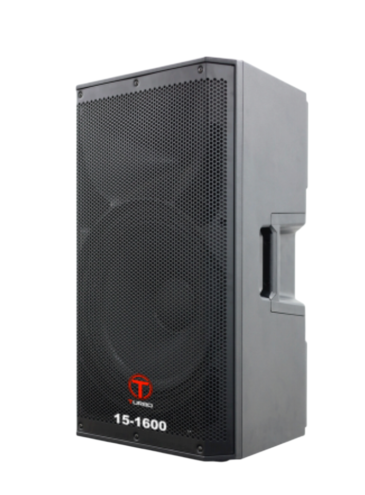 ALTAVOZ ACTIVO TURBOPOWER, 1X15", 1600 WATTS MAX, 135 dB/SPL MAX, BT/USB/SD/TWS
