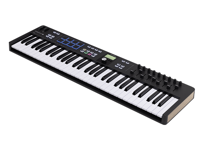 CONTROLADOR MIDI UNIVERSAL, ARTURIA, KEYLAB ESSENTIAL MK3 BK EDITION, 61 TECLAS, COLOR NEGRO