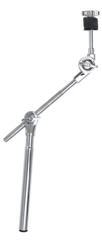 CLAMP DIXON, EXTENSION CON BRAZO PARA PLATILLO, MINI BOOM PARA PLATILLO, COLOR PLATEADO.