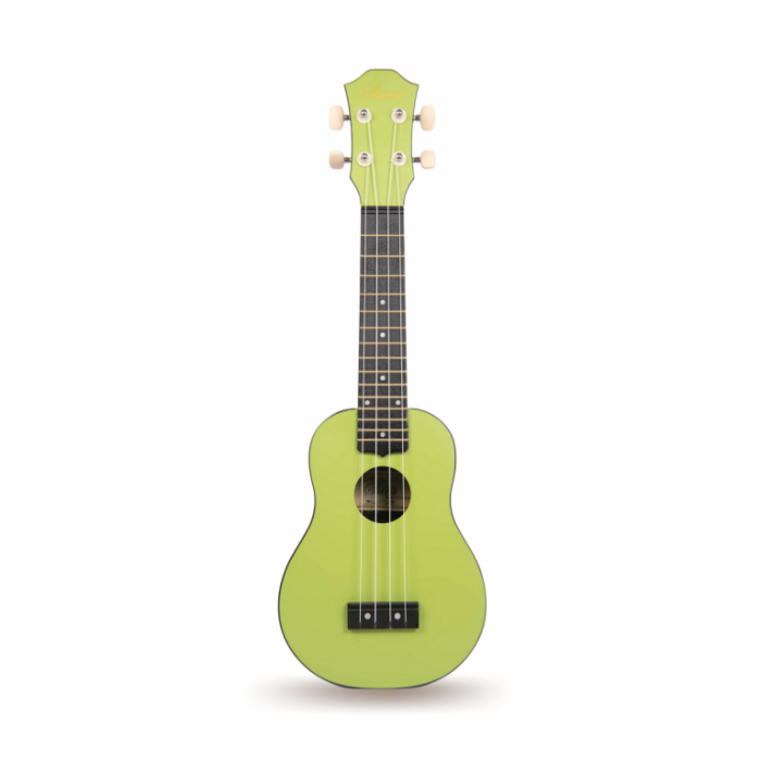 UKULELE SARA, SOPRANO, 21", INLCUYE FUNDA, COLOR VERDE AGUA MARINA