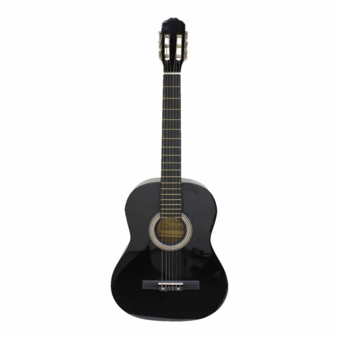 GUITARRA CLASICA SARA, 39", INCLUYE FUNDA, COLOR NEGRO