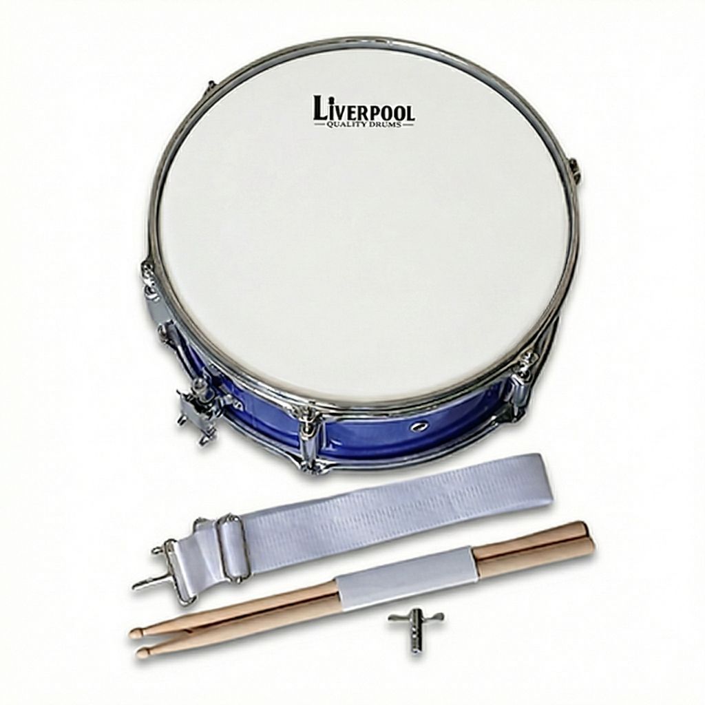 REDOBLANTE LIVERPOOL, INCLUYE ESTUCHE, INCLUYE BAQUETAS, COLOR AZUL