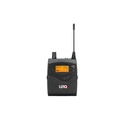 BODYPACK, RECEPTOR LUNA, UHF, PARA SISTEMAS DE MONITOREO LUNA, 40 CANALES INTERCAMBIABLES, INCLUYE IN-EARS