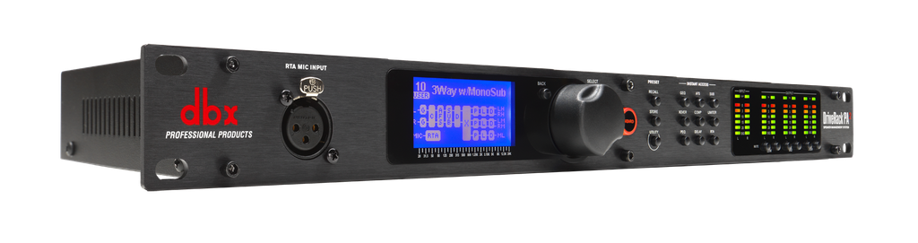 SISTEMA COMPLETO DE PROCESAMIENTO DIGITAL DE ALTAVOCES DBX, SERIE PA2, 2 ENTRADAS, 6 SALIDAS