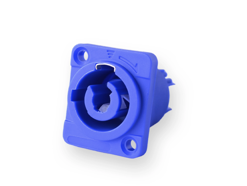 CONECTOR PROSOUND, POWERCON,  HEMBRA COLOR AZUL, 2PCS