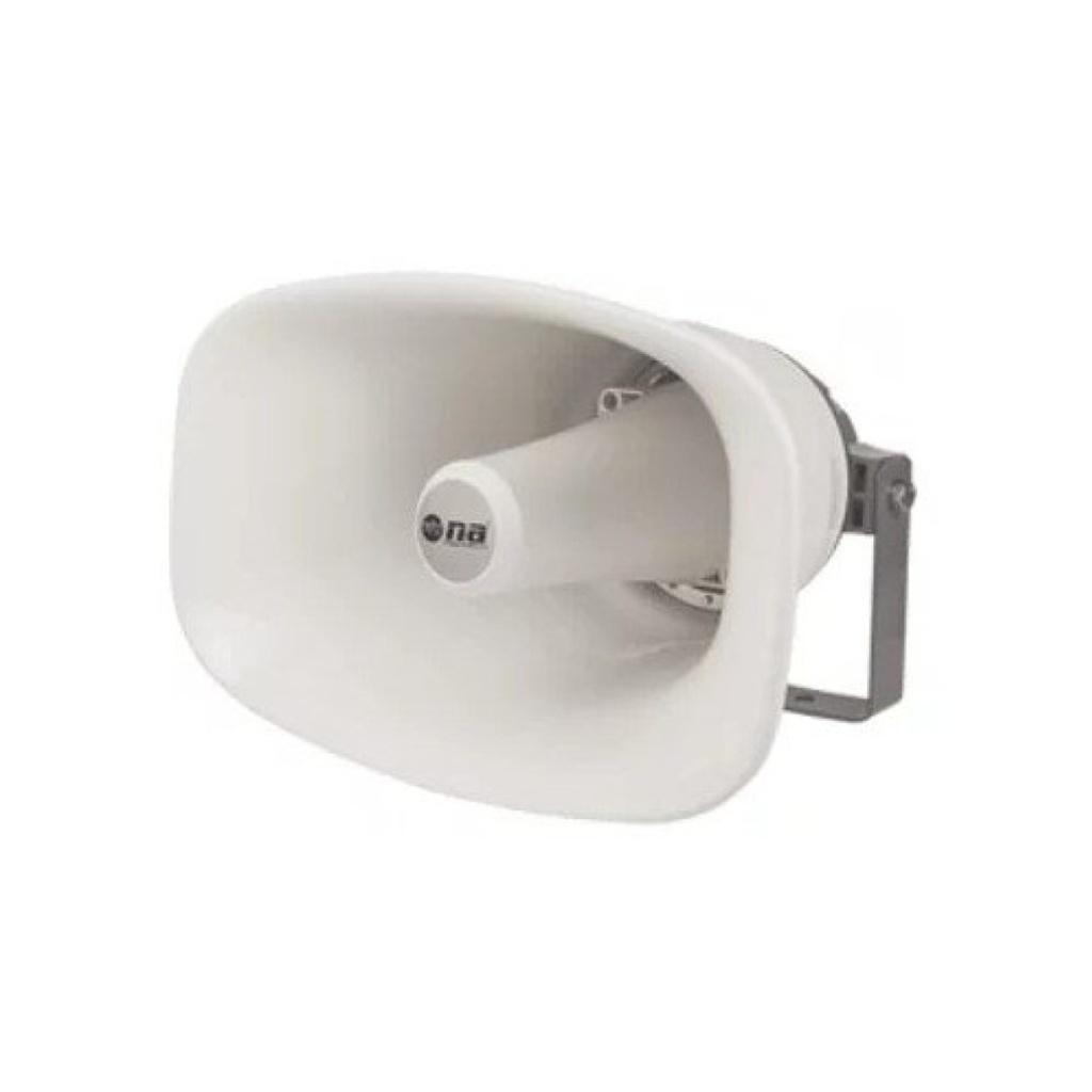 TROMPETA (MEGAFONO) NIPPON AMERICA, 12 PULGADAS, 50WATTS RMS, BLANCO