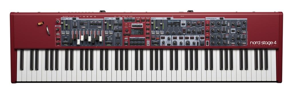 TECLADO NORD, SERIE STAGE 4, 88 TECLAS CONTRAPESADAS, PIANO/ORGAN/SINTH/FX
