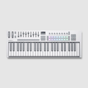 CONTROLADOR MIDI LAUNCHKEY, NOVATION, 49 TECLAS, COLOR BLANCO, PARA MAC/PC/OIS