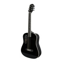 GUITARRA ELECTROACUSTICA ARANJUEZ, SERIE LAVA, 39", MADERA, NEGRO, INCLUYE ESTUCHE
