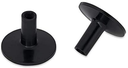 2 PACK HACIENTO PARA PLATILLO PDP, PLASTICO COLOR NEGRO, 8MM