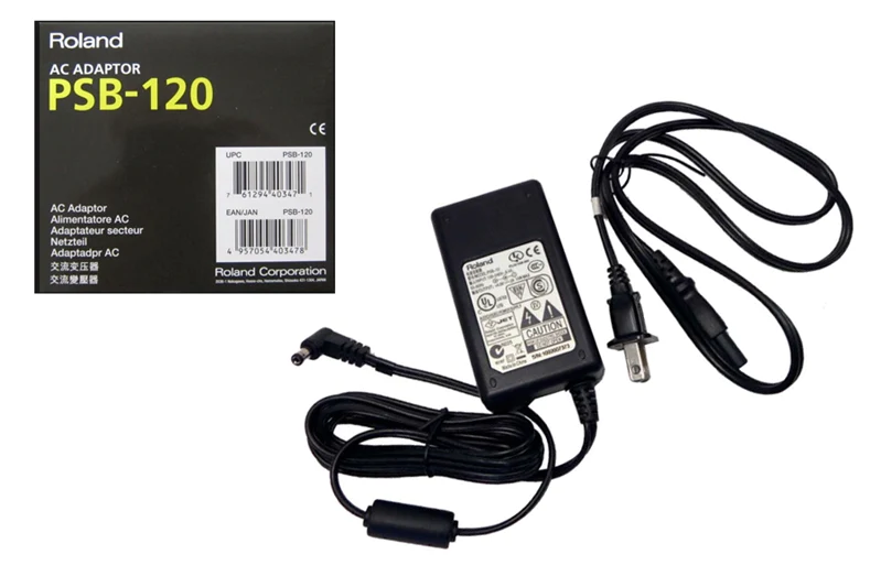 ADAPTADOR DE CORRIENTE AC ROLAND, PARA TECLADOS 9-volt, 500m