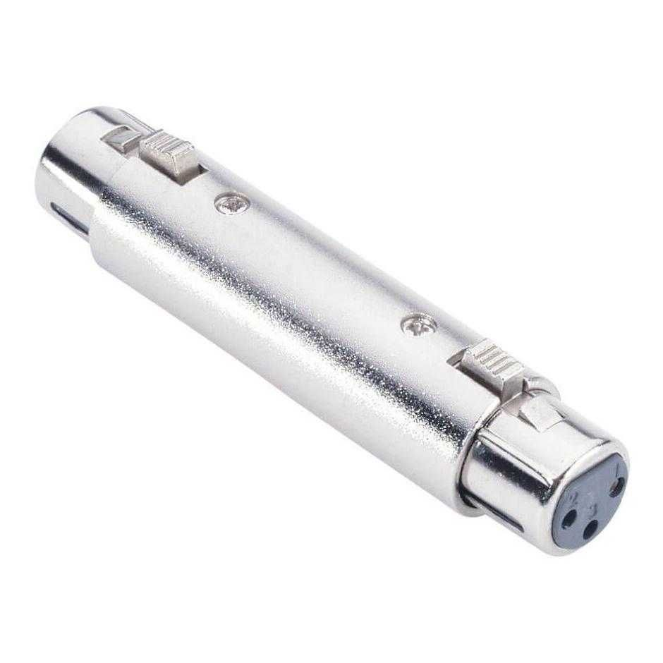 ADAPTADOR NIPPON AMERICA, HEMBRA XLR A XLR (UNION)