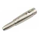 ADAPTADOR TMC, DE PLUG 1/4 MONO HEMBRA A XLR HEMBRA
