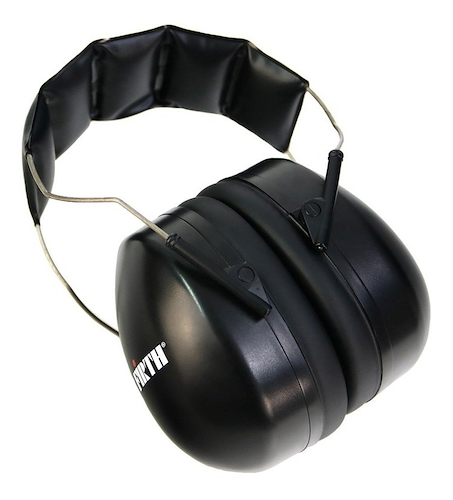 AISLADORES VIC FIRTH, HASTA 25dB DE REDUCCION, COLOR NEGRO