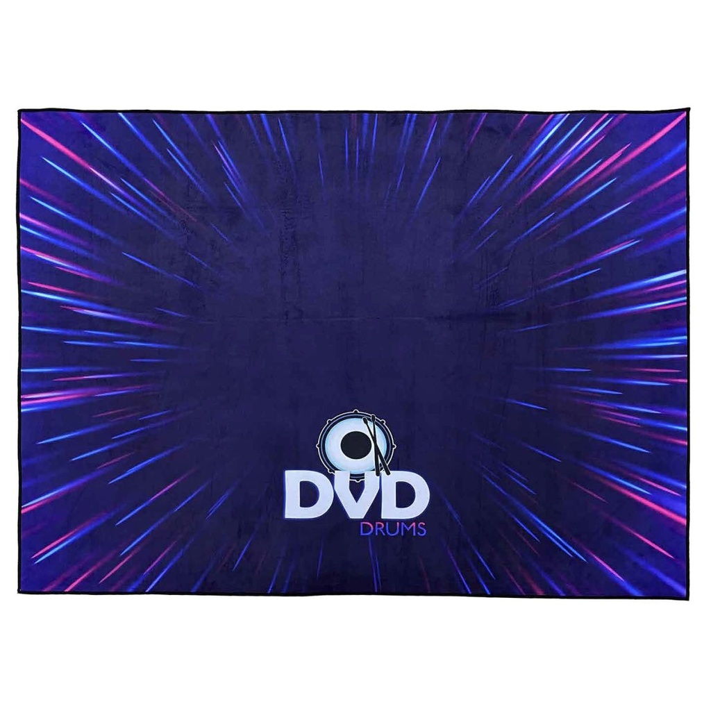 ALFOMBRA DVD, PARA BATERIA 1.5 X 1.2 MTS, COLOR PURPURA