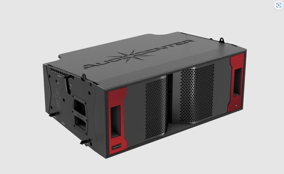 ALTAVOZ ACTIVO AUDIOCENTER, TIPO LINE ARRAY, 2x12" 1600 WATTS RMS, 134dB/140dB SPL MAX, DSP INTEGRADO, AMP CLASE D