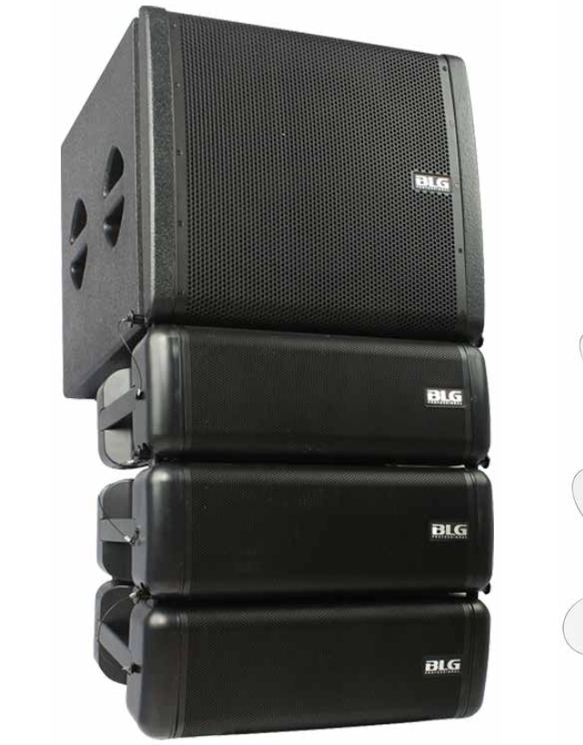 ALTAVOZ ACTIVO BLG, TIPO LINE ARRAY, 2x6.5" 700 WATTS, 134dB/SPL MAX, DSP INTEGRADO CLASE DV