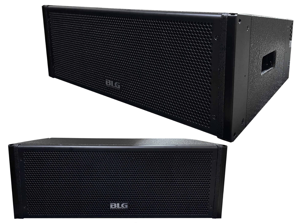 ALTAVOZ ACTIVO BLG, TIPO LINE ARRAY, 2X8", 500W RMS, DE TITANIO, CLASE D x UNIDAD