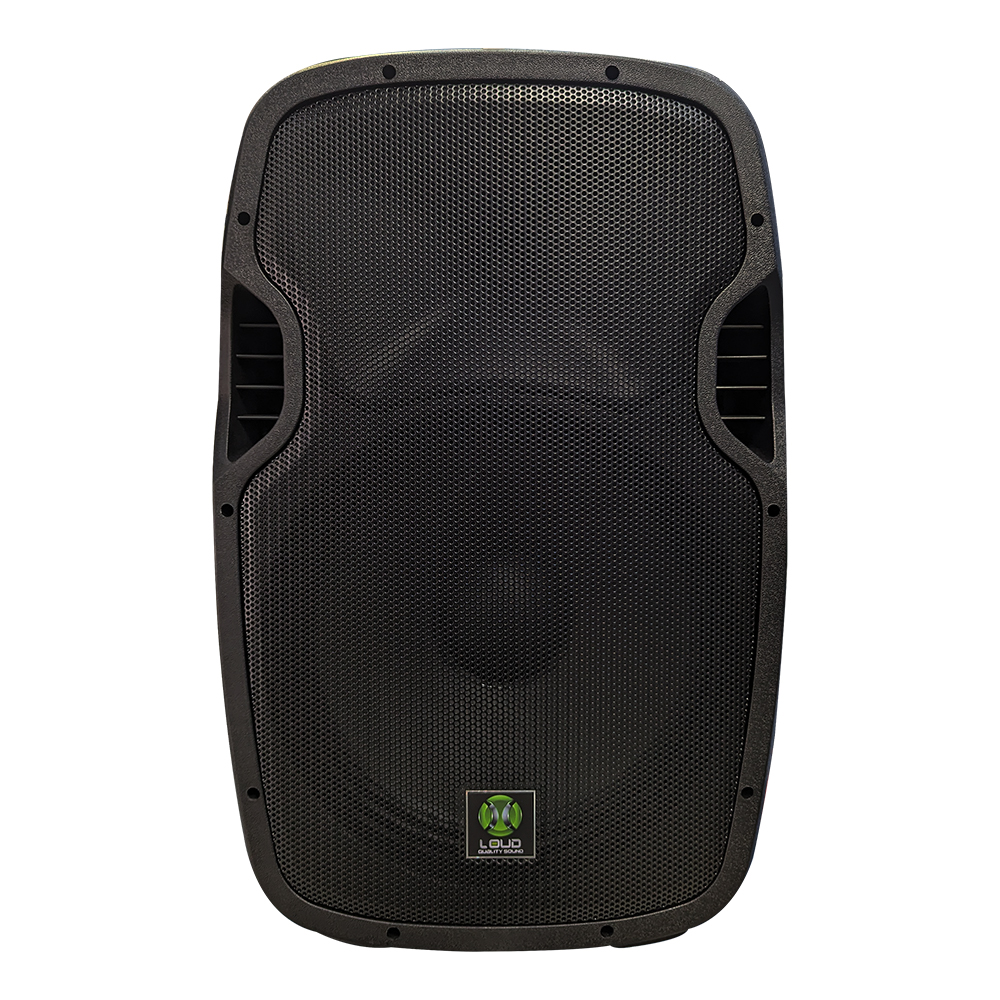 ALTAVOZ ACTIVO LOUD, 1X15, 250 WATTS RMS, 2 IN XLR, EQ, USB/SD/MP3/BT/RADIO FM