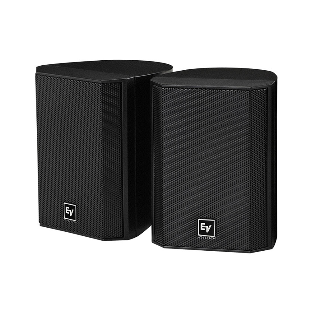 ALTAVOZ PASIVO AMBIENTAL ELECTROVOICE, 2 PULGADAS, 4/8 OHM, 70/100 V, NEGRO, COBERTURA AMPLIA, INCLUYE 2 ALTAVOCES