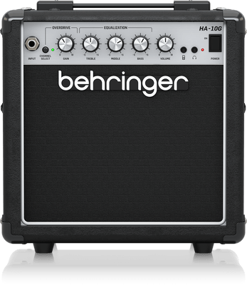 AMPLIFICADOR BEHRINGER, PARA GUITARRA, MODELADO DE VALVULAS VTC, 10 WATTS, 2 CANALES, ALTAVOZ ORIGINAL DE BUGERA 6