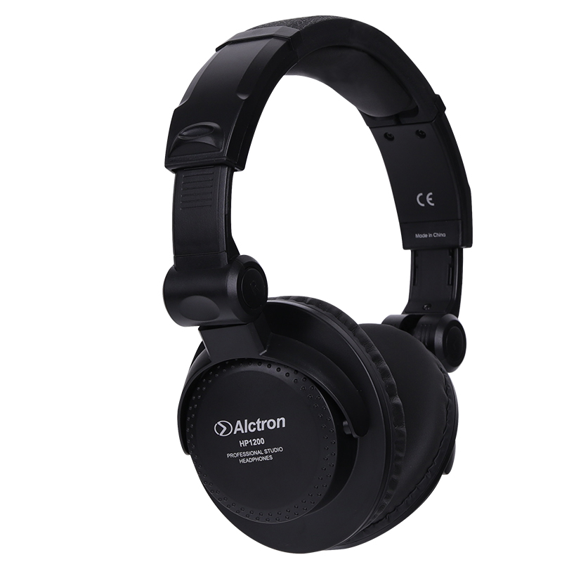 AUDIFONOS ALCTRON, PARA DJ PROFESIONAL, GRABACION, ALTA DEFINICION, GIRATORIOS ABS, NEGRO