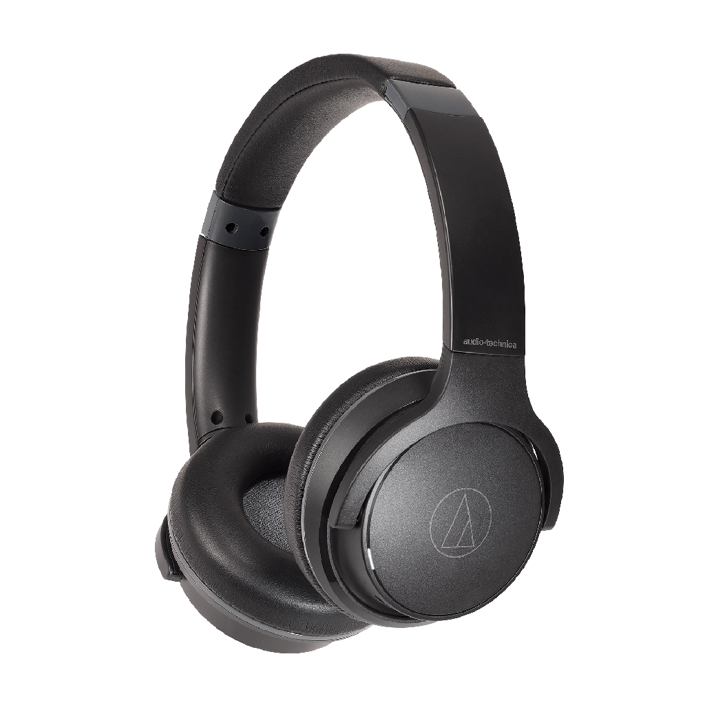 AUDIFONOS AUDIO TECHNICA, INALAMBRICOS BLUETOOTH, PESO ULTRA LIGERO, COLOR NEGRO