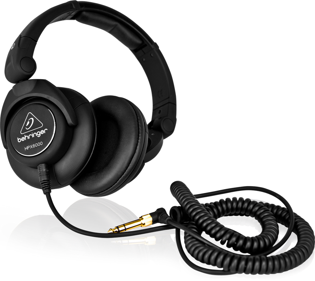 AUDIFONOS BEHRINGER, PARA DJ PROFESIONAL, GRABACION, ALTA DEFINICION, GIRATORIOS,  NEGRO