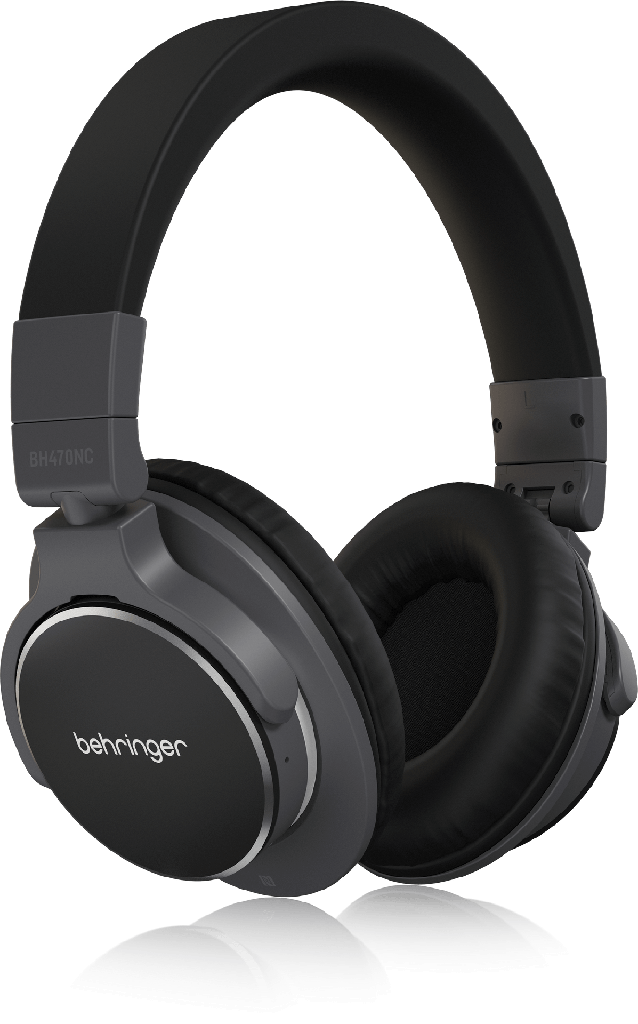 AUDIFONOS BEHRINGER, PROFESIONAL, ALTA DEFINICION, CERRADOS, BLUETHOOTH Y CANCELACION,  NEGRO