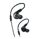 AUDIFONOS PROFESIONALES AUDIO TECHNICA, PARA MONITOREO PERSONAL, COLOR NEGRO