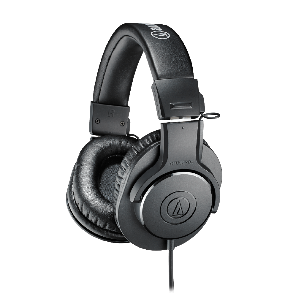 AUDIFONOS PROFESIONALES AUDIO TECHNICA, PARA MONITORIZACION Y MEZCLA, COLOR NEGRO