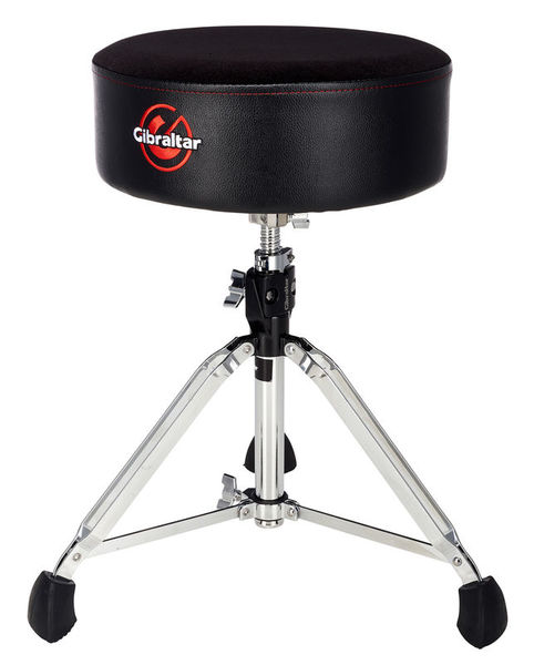 BANCO GIBRALTAR, PARA BATERIA, PATA DOBLE CROMADO