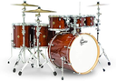 BATERIA ACUSTICA GRETSCH, SERIE CATALINA MAPLE COLOR WALNUT GLAZE LAC, 7 PCS, CONSTRUIDA CON 7 CAPAS EXTERNAS DE ARCE