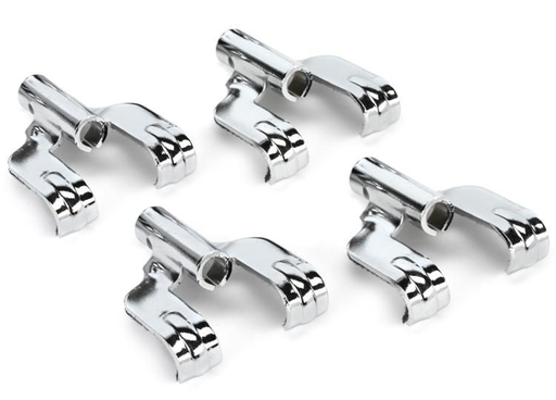 [PDAX013WH] 4 PACK DE GANCHOS PDP, AGARRADORES, COLOR PLATEADOS