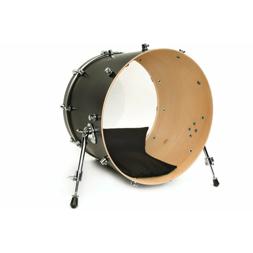 [YWDPW-SS] SORDINA DE BOMBO DVD, ALMOHADILLA PARA USO INTERNO, CONTROLADOR DE ARMONICOS, NEGRO