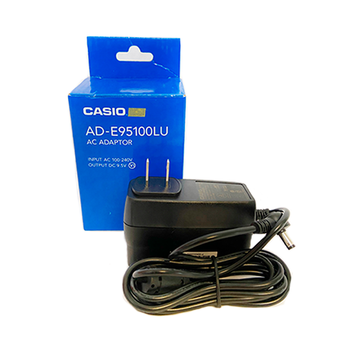 [AD-E95100LU-P4-OP1] ADAPTADOR CA CASIO, PARA TECLADO, 9.5 V