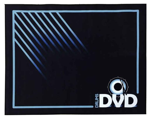 [YWDS-CARPET-BLUE] ALFOMBRA DVD, PARA BATERIA 1.5 X 1.2 MTS, COLOR NEGRO Y AZUL