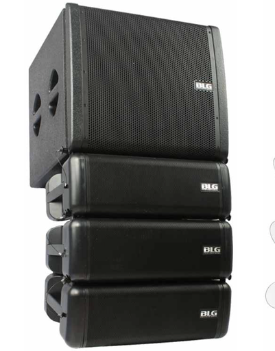 [BLG-BLA206A] ALTAVOZ ACTIVO BLG, TIPO LINE ARRAY, 2x6.5" 700 WATTS, 134dB/SPL MAX, DSP INTEGRADO CLASE DV