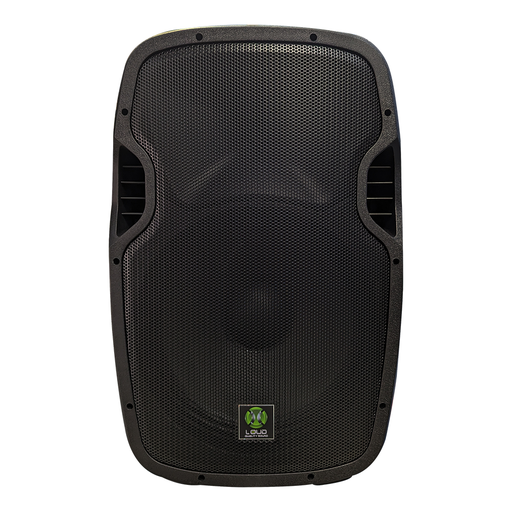 [LD15A 2] ALTAVOZ ACTIVO LOUD, 1X15, 250 WATTS RMS, 2 IN XLR, EQ, USB/SD/MP3/BT/RADIO FM