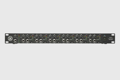 [THA 6] AMPLIFICADOR DE AUDIFONOS TOPP PRO, 6 CANALES, COLOR NEGRO