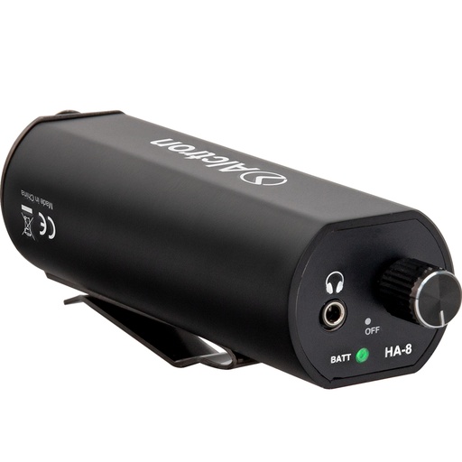 [HA-8] AMPLIFICADOR DE MONITOREO PERSONAL ALCTRON, ACTIVO, CONECTOR HIBRIDO