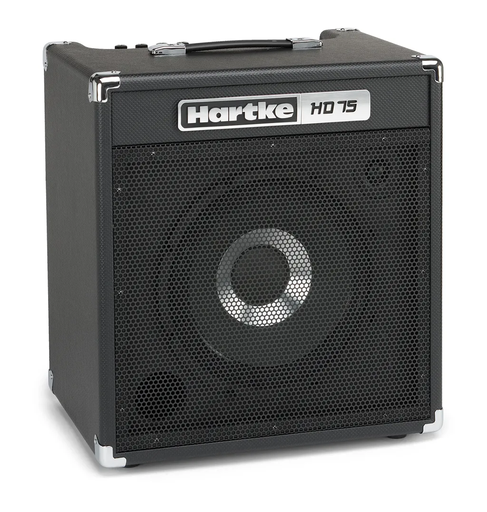 [HD-75] AMPLIFICADOR HARTKE, PARA BAJO, 75 WATTS, 1X12 Y TWEETER DE 1", SERIE HD, LIMITADOR, EQ DE 7 BANDAS