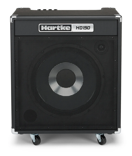 [HD150] AMPLIFICADOR HARTKE, PARA BAJO, DE 15", 150 WATTS RMS, NEGRO