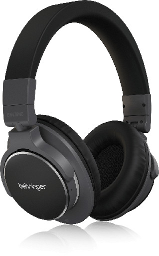 [BH-470NC] AUDIFONOS BEHRINGER, PROFESIONAL, ALTA DEFINICION, CERRADOS, BLUETHOOTH Y CANCELACION,  NEGRO