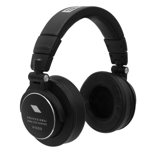 [H1000] AUDIFONOS EIKON, ESTEREO, PROFESIONALES, ALTA GAMA, CABLE 3M, COLOR NEGRO