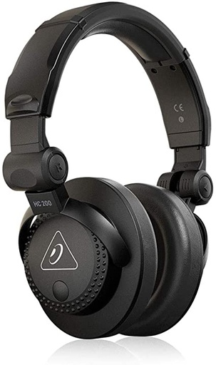 [HC 200] AUDIFONOS PARA DJ CON AURICULARES ROTATIVOS, GIRATORIOS Y REVERSIBLES BEHRINGER HC 200
