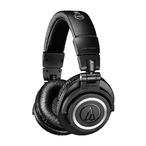 [ATH M50XBT2] AUDIFONOS PROFESIONALES AUDIO TECHNICA, PARA MONITORIZACION Y MEZCLA, INALAMBRICOS BLUETOOTH, COLOR NEGRO
