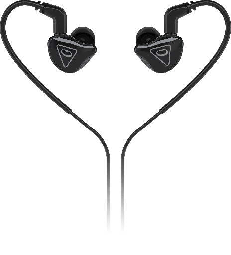 [MO240] AUDIFONOS PROFESIONALES BEHRINGER, PARA MONITOREO PERSONAL, COLOR NEGRO
