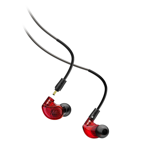 [M6PROG2-RD-MEE] AUDIFONOS PROFESIONALES MEE AUDIO, PARA MONITOREO PERSONAL, COLOR ROJO