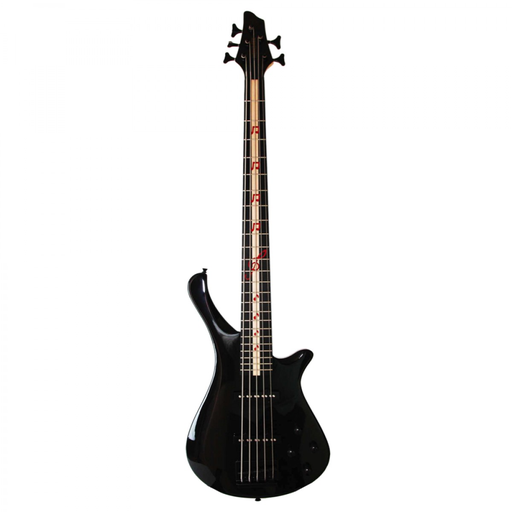 [BH-EBS744-1-5] BAJO ELECTRICO HENDRIX, 5 CUERDAS, ACTIVO, COLOR NEGRO VETEADO, CON FUNDA